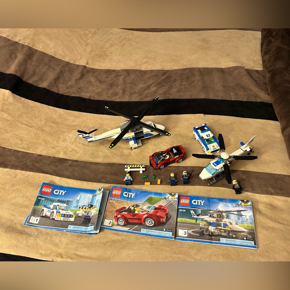 LEGO City Police Chase 60138 - 99% complete + 7741